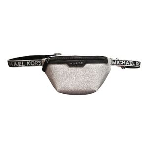 NWOT Michael⚡️Kors Logo White&Black Belt Bag